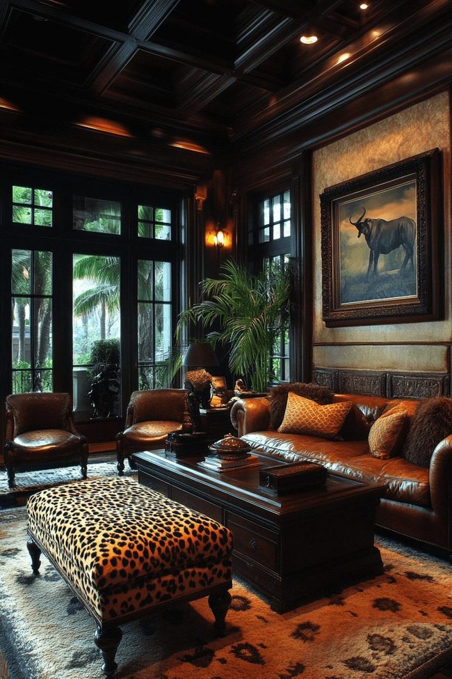 Wild Animal Print Leather Sanctuary