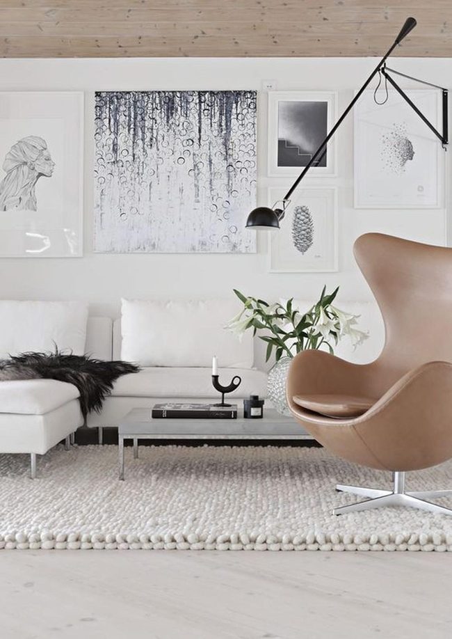 Neutral Palette Warm Touches Living