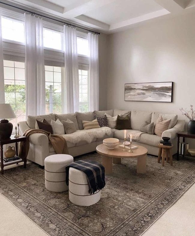 Soft Taupe Light And Layers