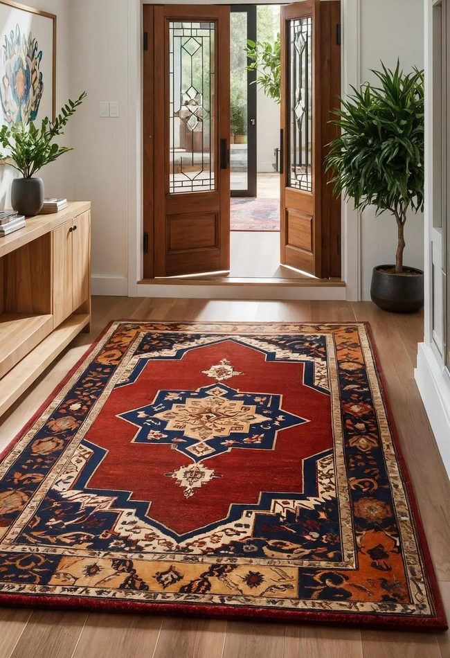 Persian Rug Entry Statement