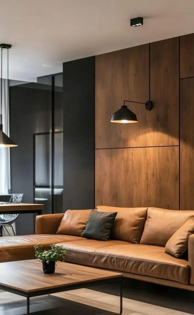 Lumber Accents for Modern Spaces