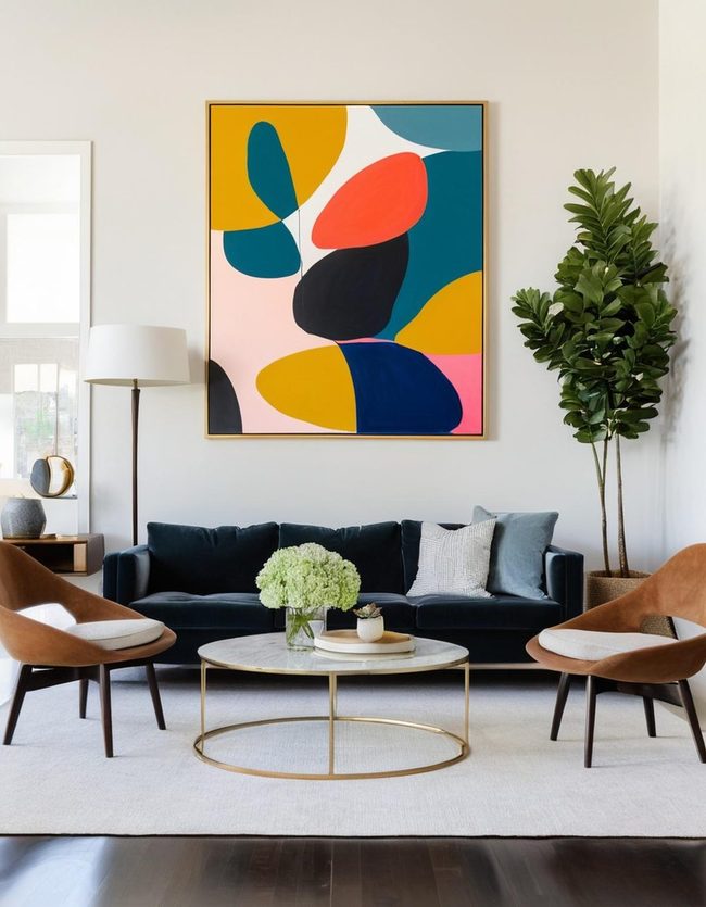 Large Modern Wall Statements