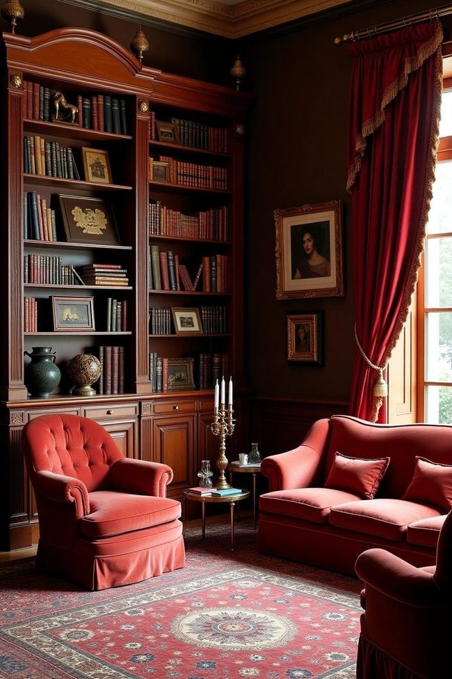 Multicolored Books Fill Every Wall