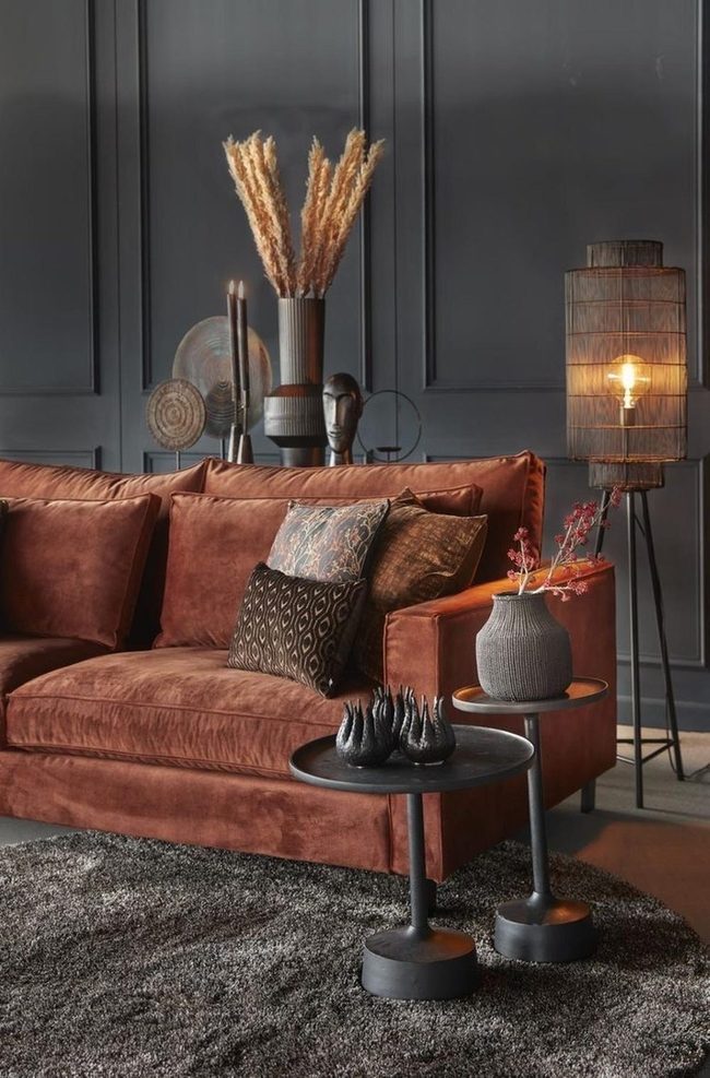 Terracotta Richness With Layered Textures