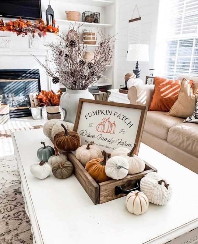 Autumn Wood And Wicker Warmth