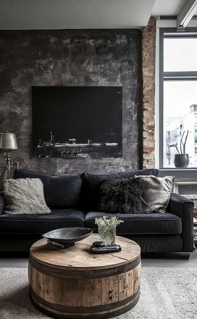 Vibrant Cushions Against Black