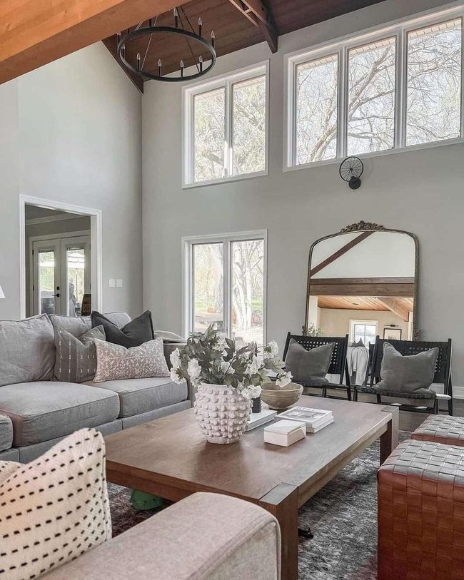 Slanted Ceilings Gray Sophistication