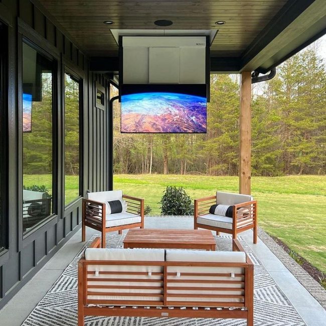 Hidden Screen Ceiling Lifts
