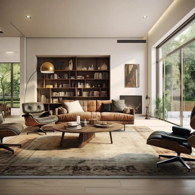 Multi-Zone Living Room Design