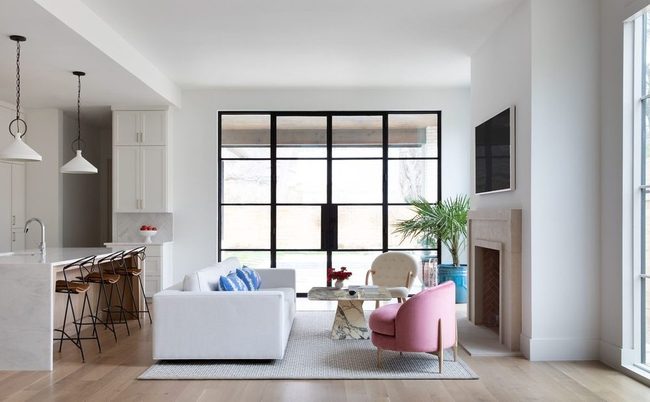 Oversized Fern Fills Empty Corners