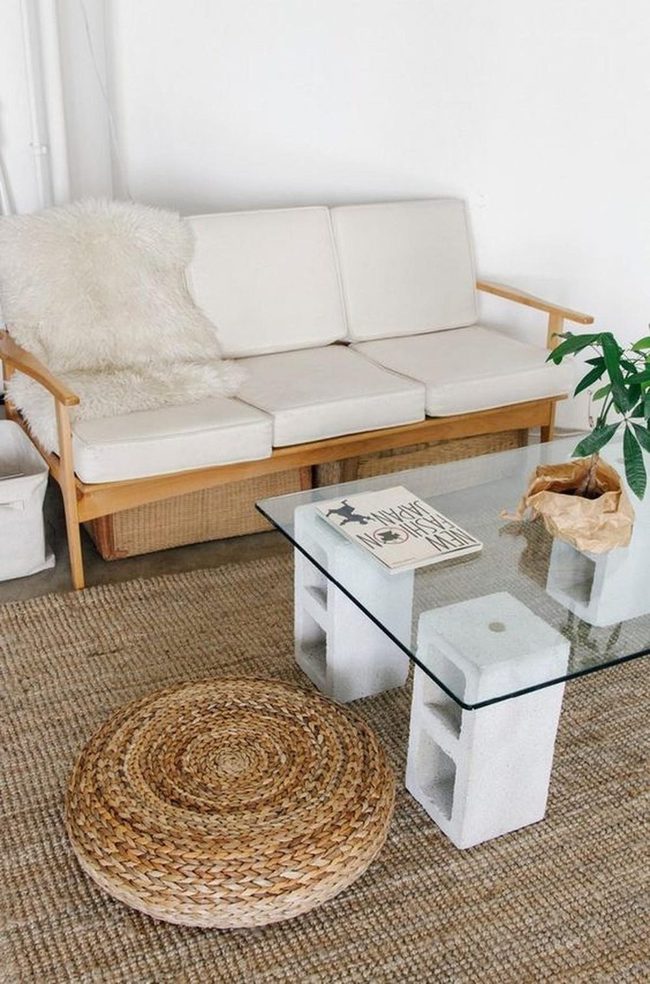 White Glass Minimalism Meets Nature
