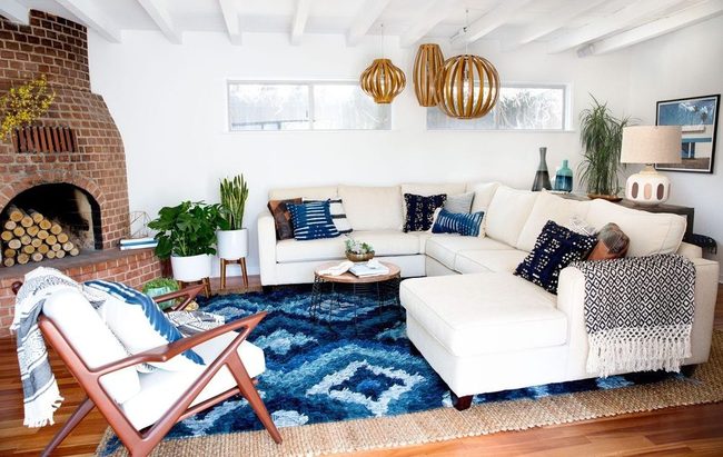 Geometric Earth Rugs Global Living