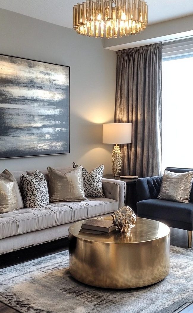 Bold Armchair, Neutral Surroundings