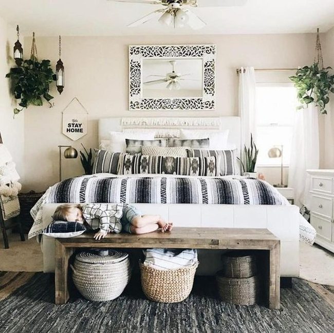 Soft Wood And White Bedroom Sanctuary