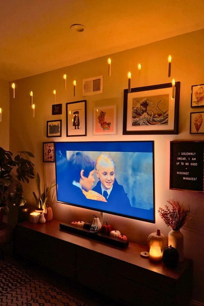 Floating Candles With Fishing Line