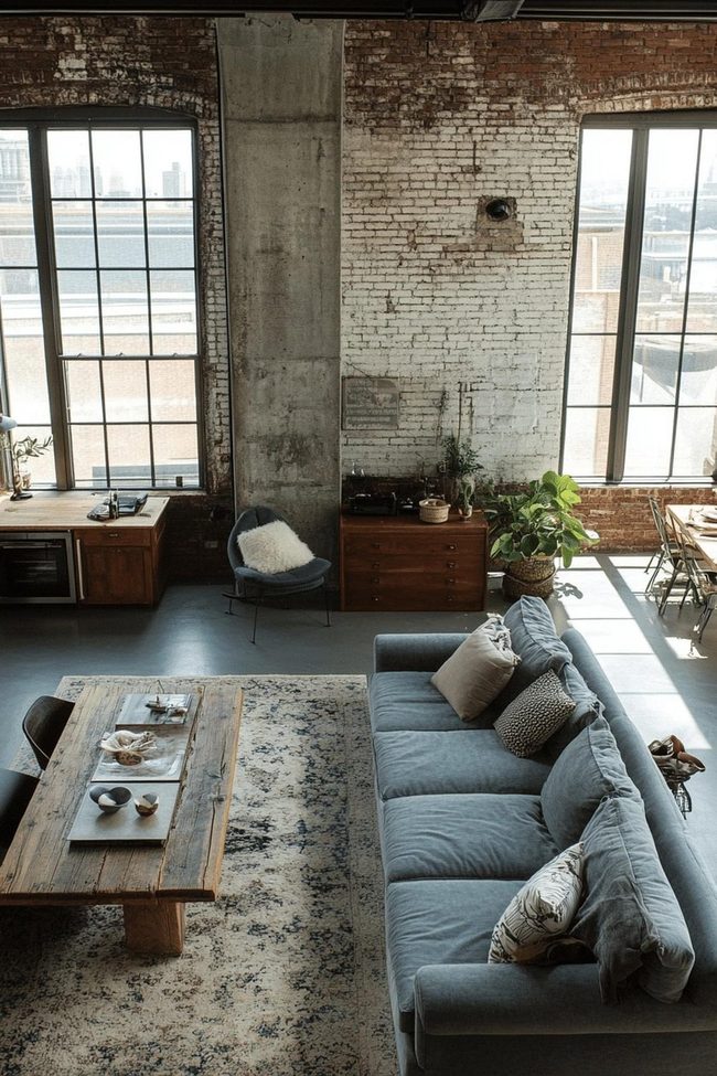 Industrial Grey Steel Architecture