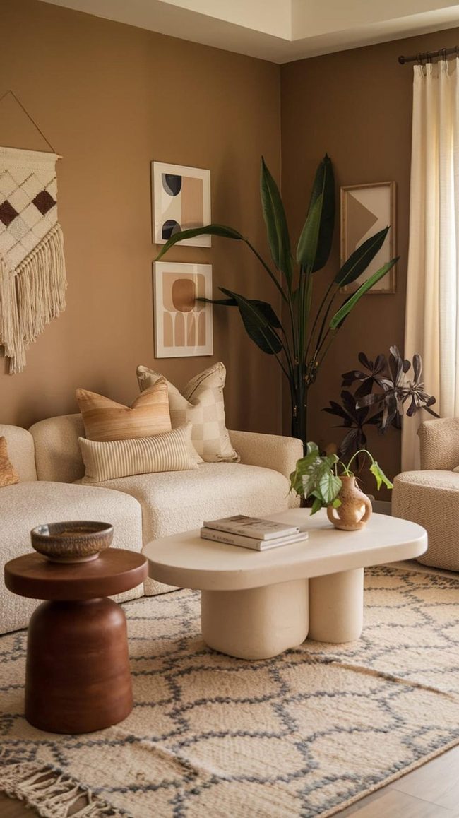 Antique Coffee Tables Meet Contemporary Sofas