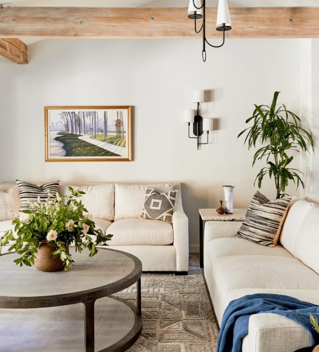 Geometric Shapes Anchor Living Room