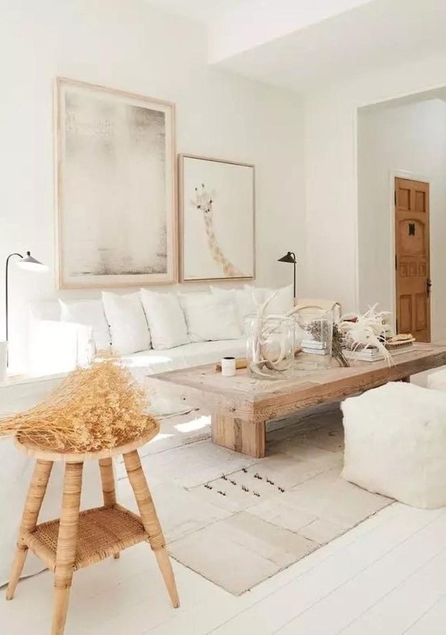 Neutral Spaces, Natural Textures, Light