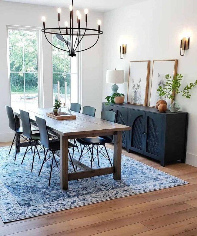 White Walls Meet Natural Wood