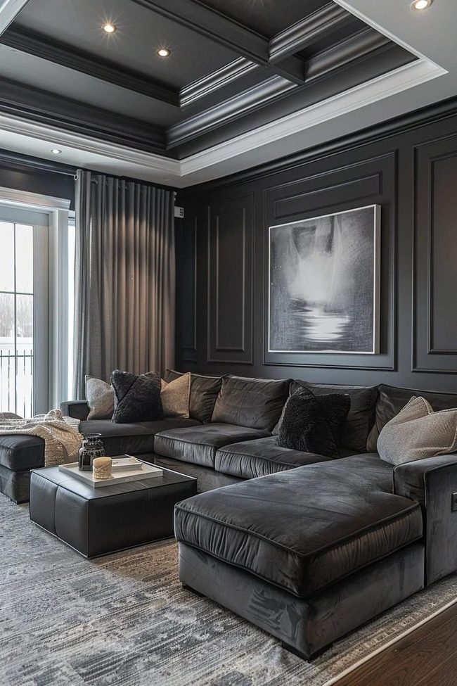 Deep Walls, Soft Light, Pure Luxury