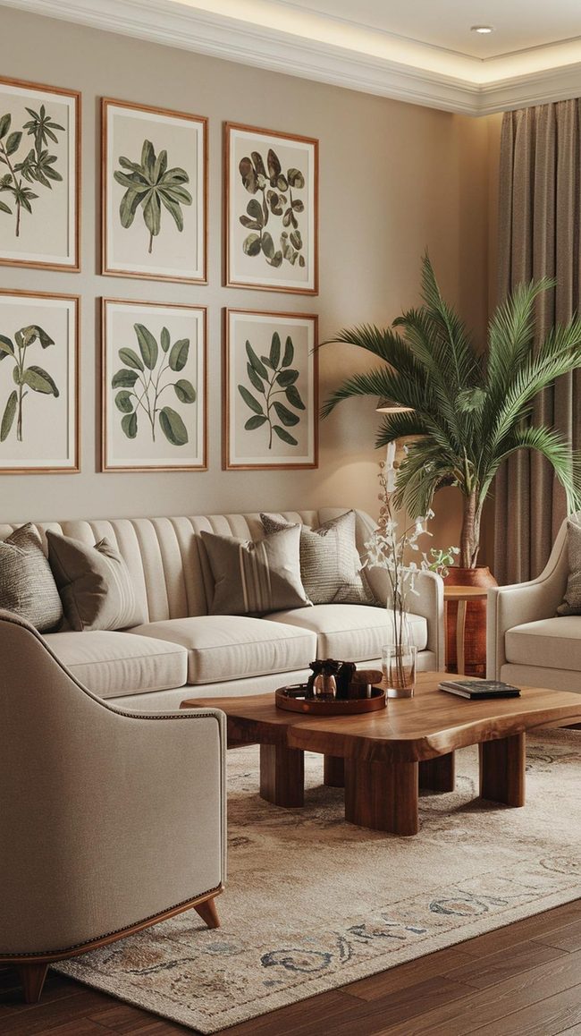 Classic Neutral Sofa Foundation