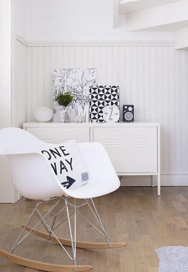 White Wooden Floors With Soft Light