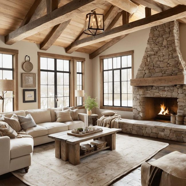 Layered Warmth with Reclaimed Wood
