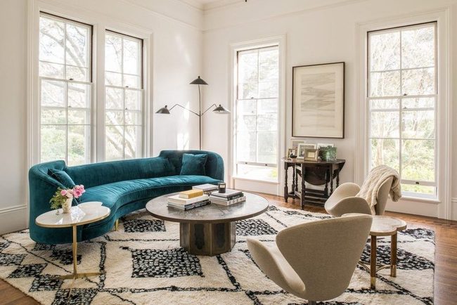 Oversized Furniture Meets Tie-Dye