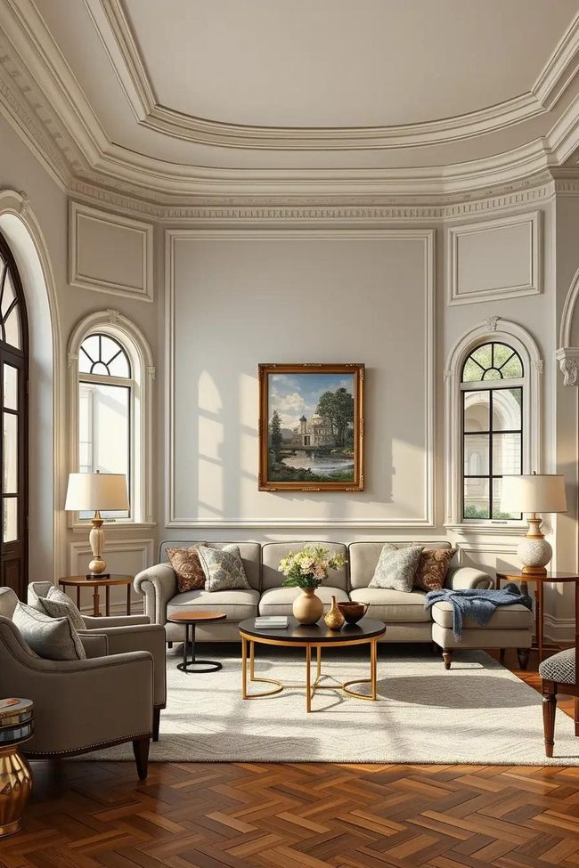 Flowing Wall Curves Define Space