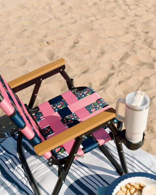 Sun-Faded Coastal Chair Frame