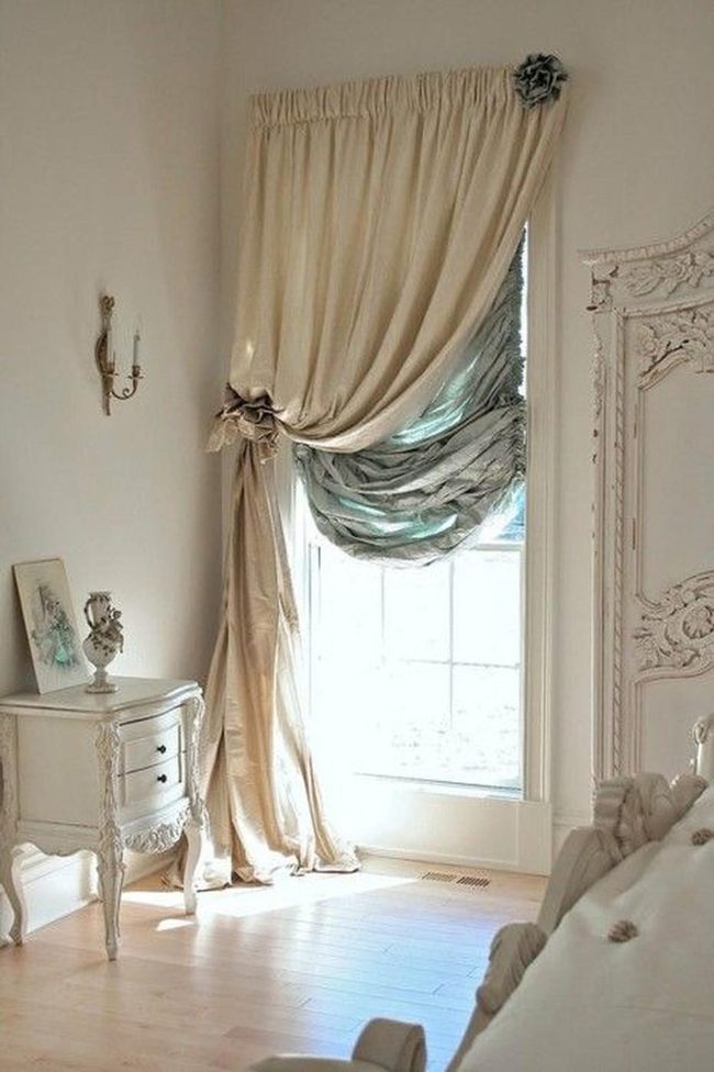 Cream Layers With Carved White Wardrobe