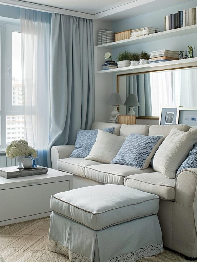Pale Walls, Clever Storage