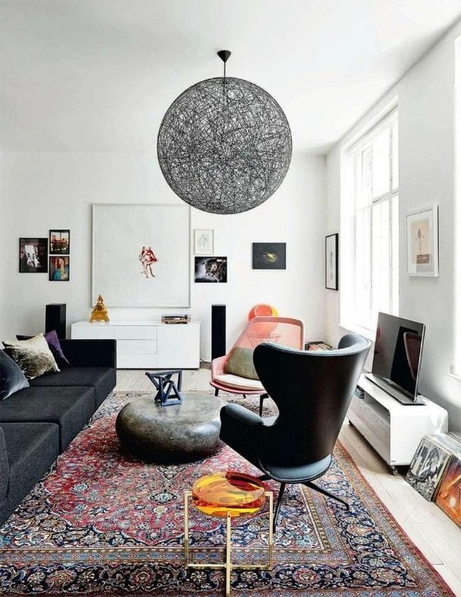 Woven Sphere Casts Dramatic Shadows