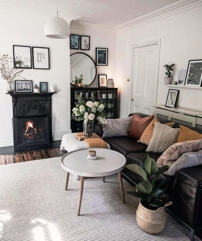 Fireplace Warmth Meets Modern Living
