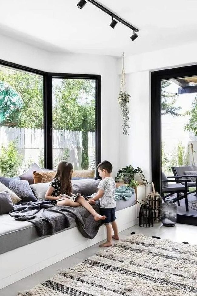 Indoor Garden With Floor-To-Ceiling Views
