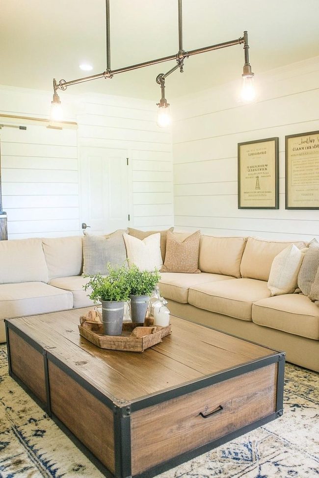 Light Olive Green Living Space