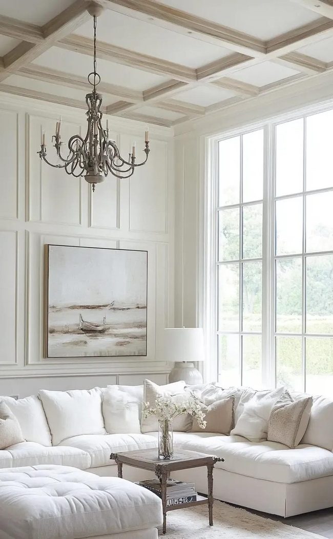 Colorful Pillows White Sofa