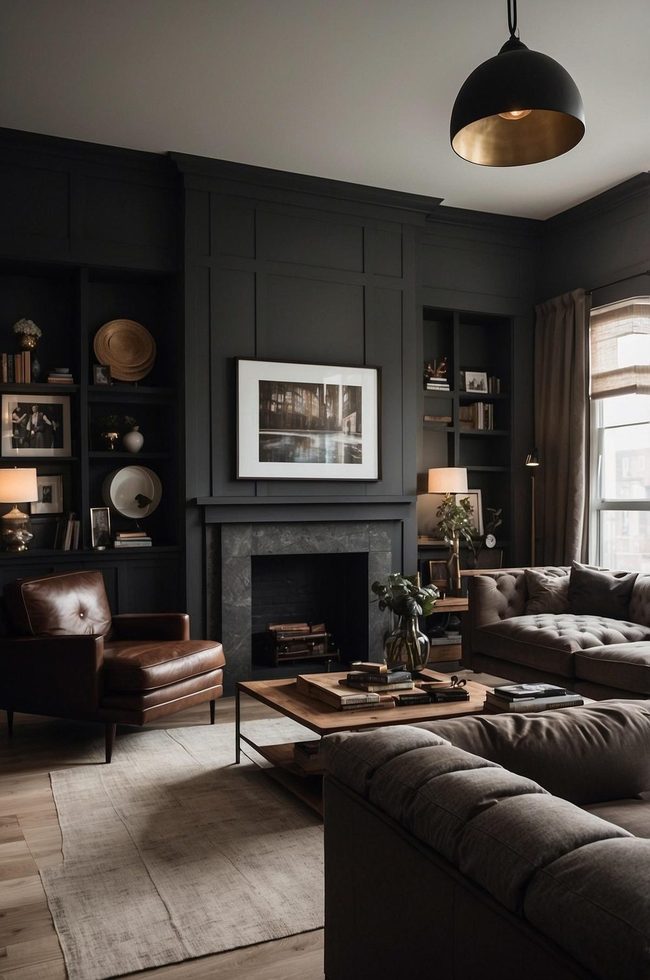 Oversized Steel Pendant Lamps Statement