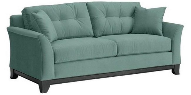 Tufted Sofa Deep Espresso Wood