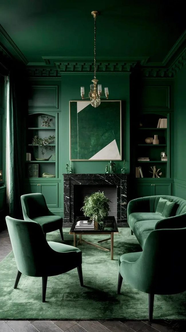 Deep Green Walls, Layered Dimension