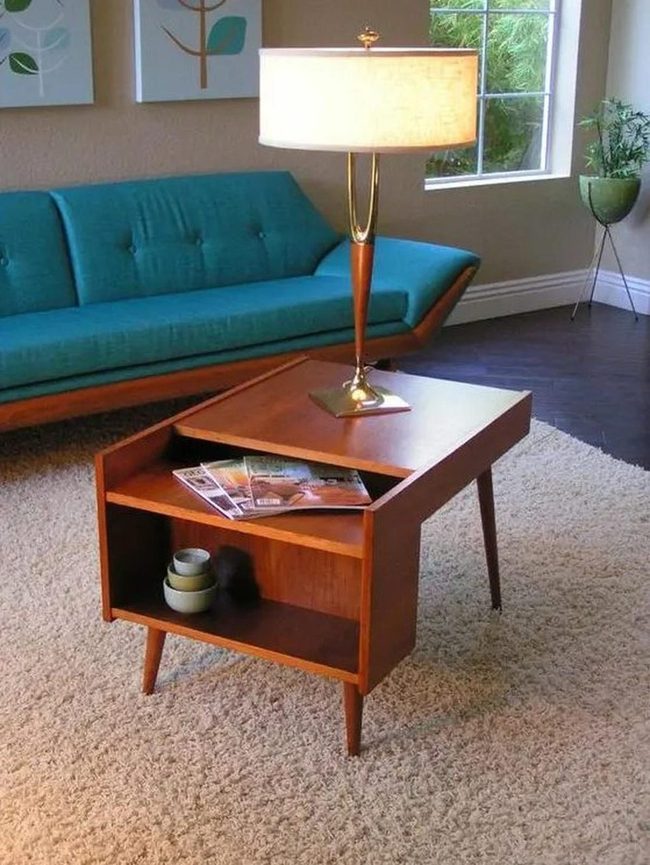 Teal Sofa Meets Natural Light