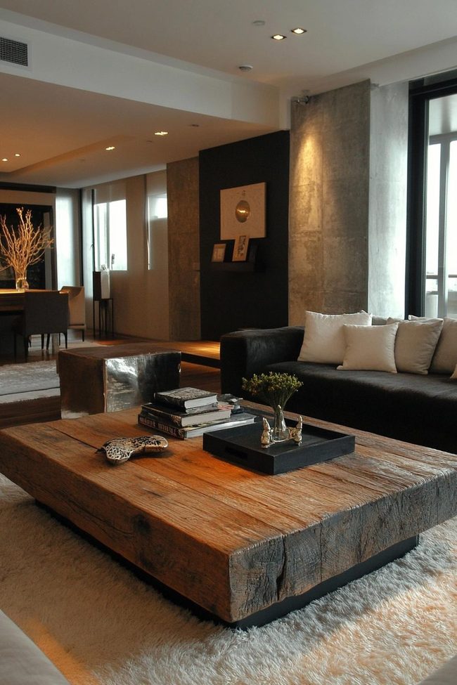 Mixed Materials Build Inviting Spaces