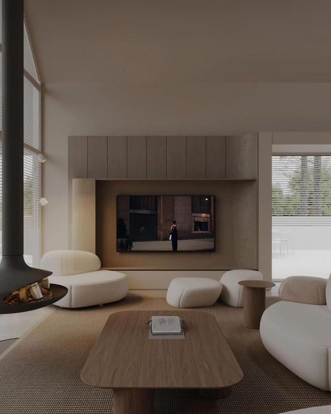 Seamless Screen Integration Into Walls