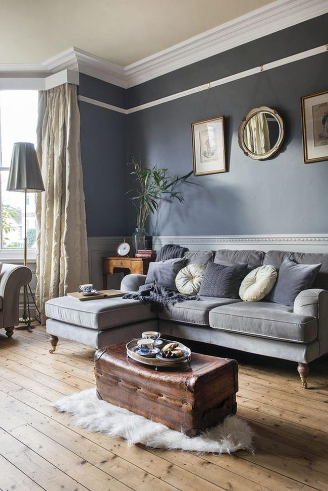 Gray Neutrals Meet Vintage Character