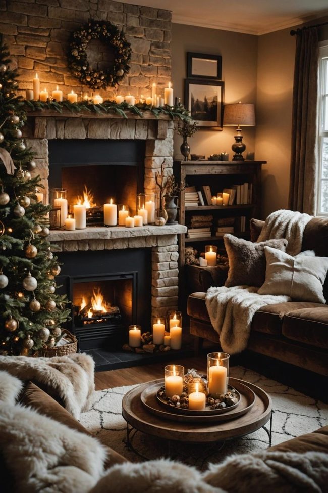 Velvet and Faux Fur Luxury