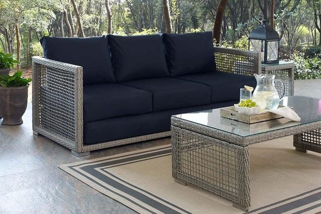 Woven Rattan Outdoor Comfort