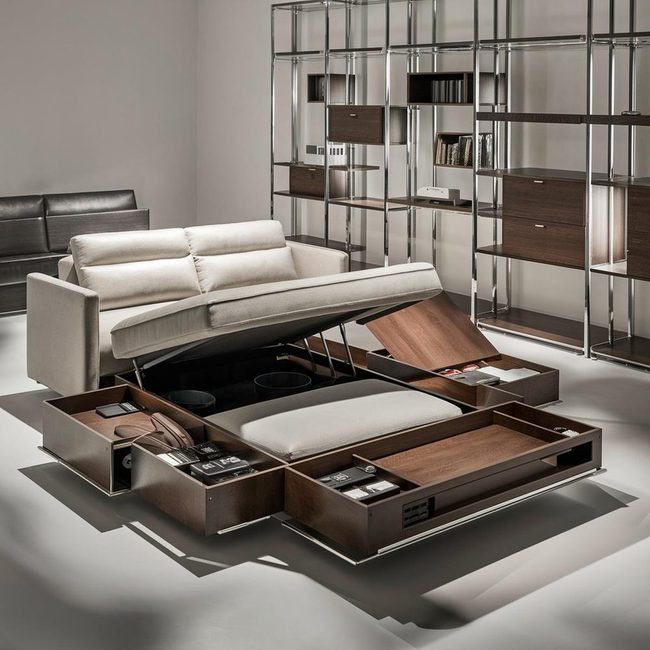 Hidden Storage Meets Trendy Style