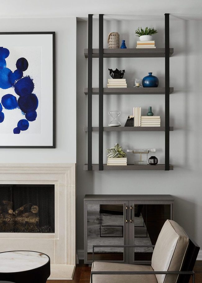 Exposed Metal Shelves Steel Strong