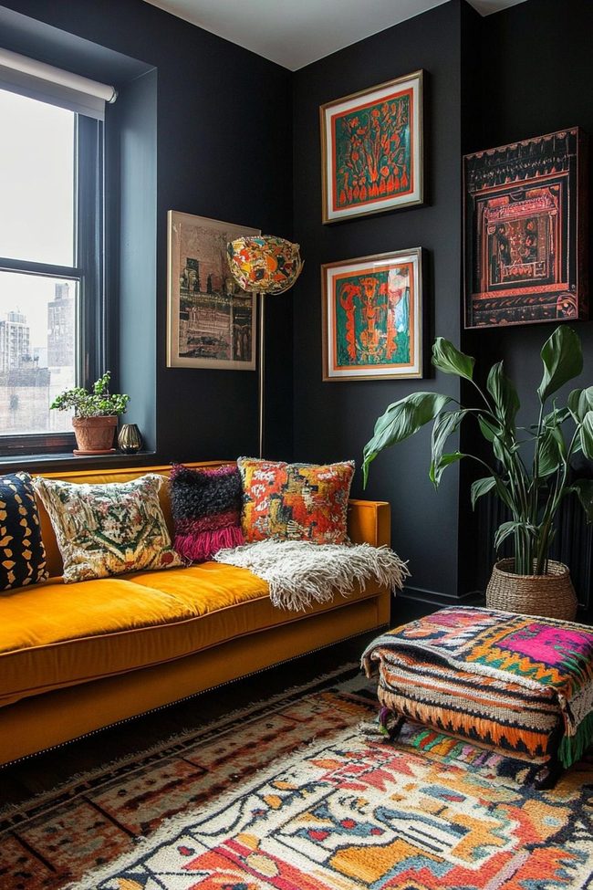Purple Velvet Witchy Maximalism